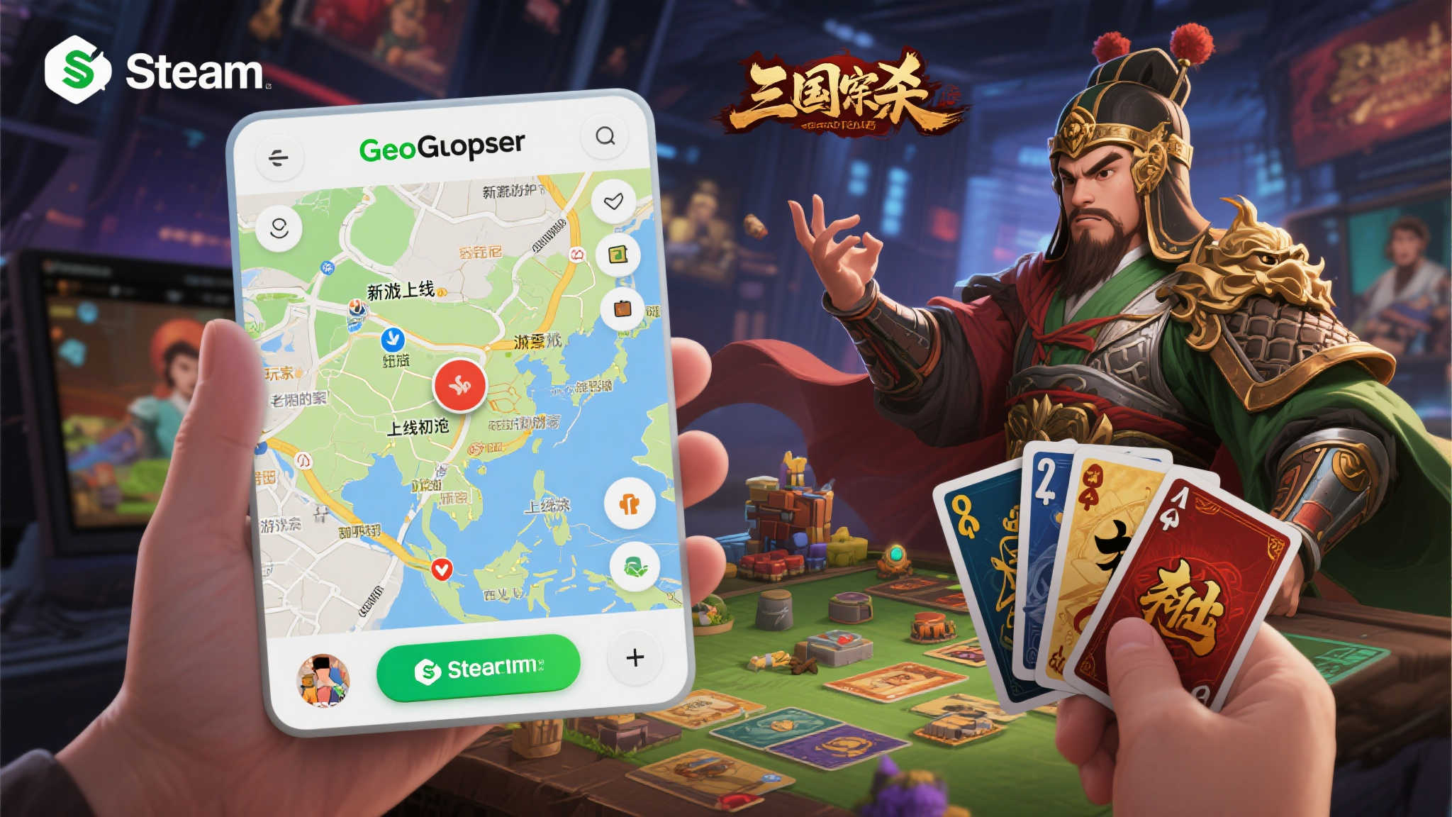 《三国杀》面临挑战？Steam新作《GeoGuessr》上线即遭差评风暴